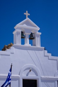 Church in Anafi, Greece
