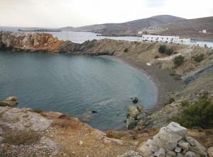 La bellissima spiaggia di Vadria, la giornata è stata l'unica nuvolosa ma i colori restano spettacolari anche con brutto tempo.