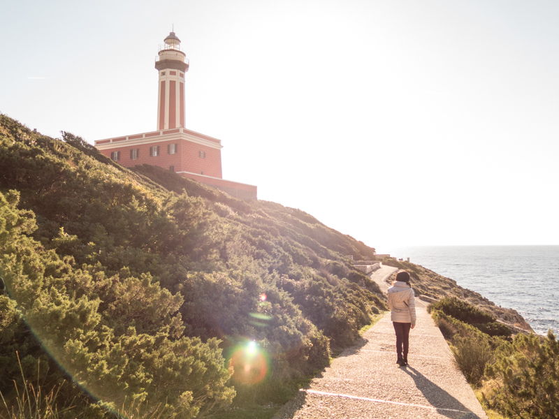 Una giornata al Faro di Punta Carena