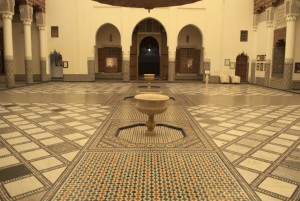 Interior of Marrakech museum, Morocco