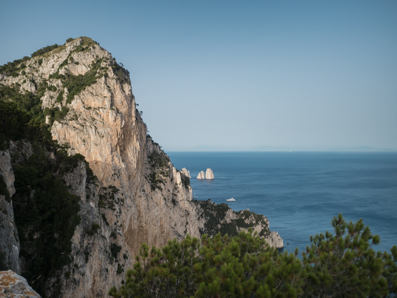 Albe e tramonti di Capri, belvedere Migliera