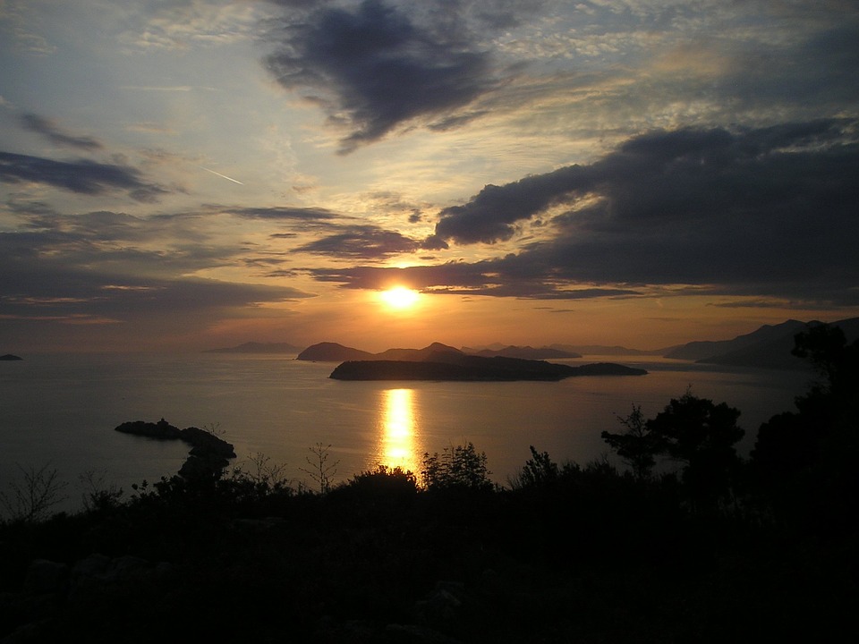 Tramonto in Croazia