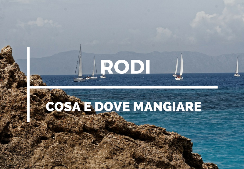 Cosa e dove mangiare a Rodi