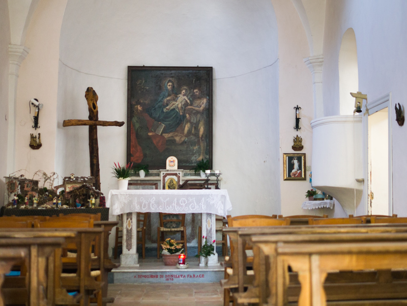 Navata chiesa di Santa Maria di Costantinopoli ad Anacapri