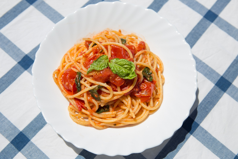 Altre 4 ricette di Capri: spaghetti alla Chiummenzana