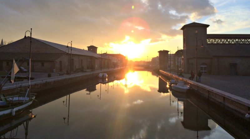 Porto Canale di Cervia al Tramonto