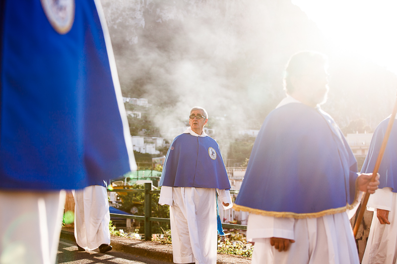 La festa di San Costanzo a Capri processione