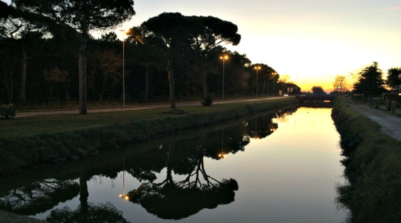 Tramonto Birdwatching nel Parco del delta del Po