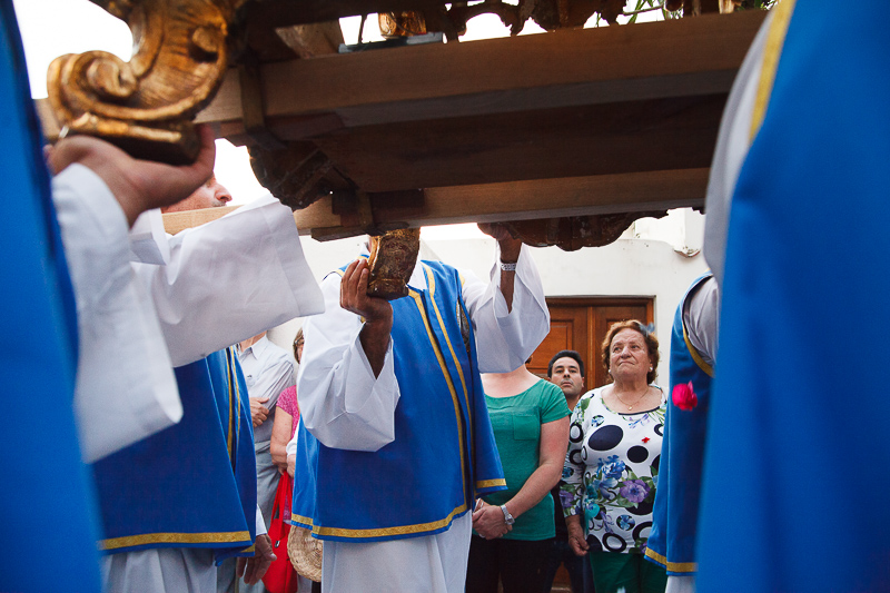 Momenti durante la processione di Sant'Antonio ad Anacapri