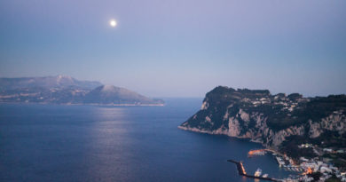 3 passeggiate a Capri al chiaro di luna
