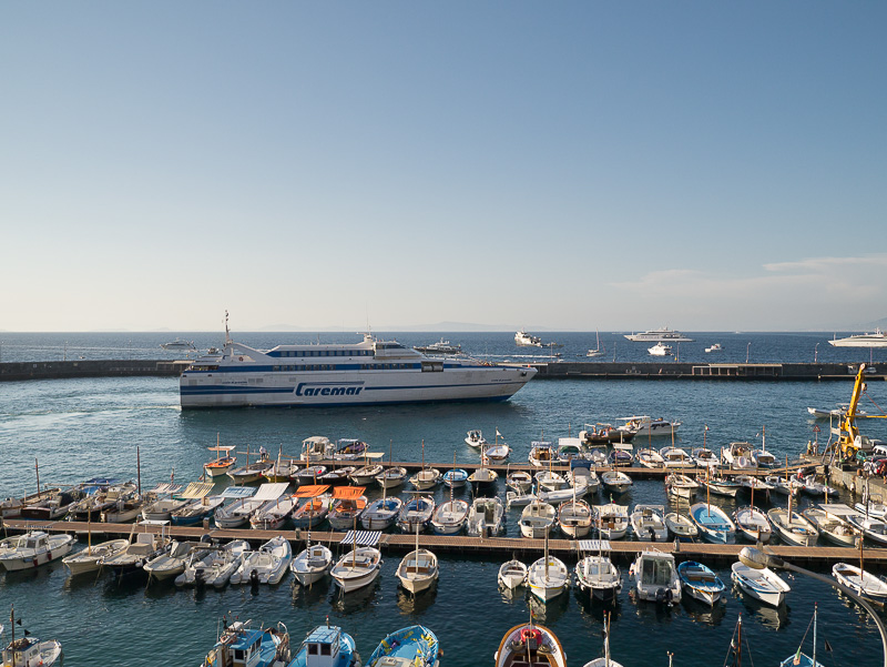 arrivare a Capri porto