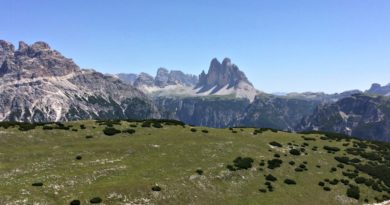 Tre cime dal Monte Specie Val Pusteria