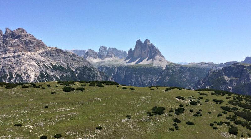 Tre cime dal Monte Specie Val Pusteria