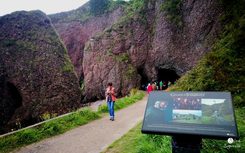 Cushendun Caves trono di spade