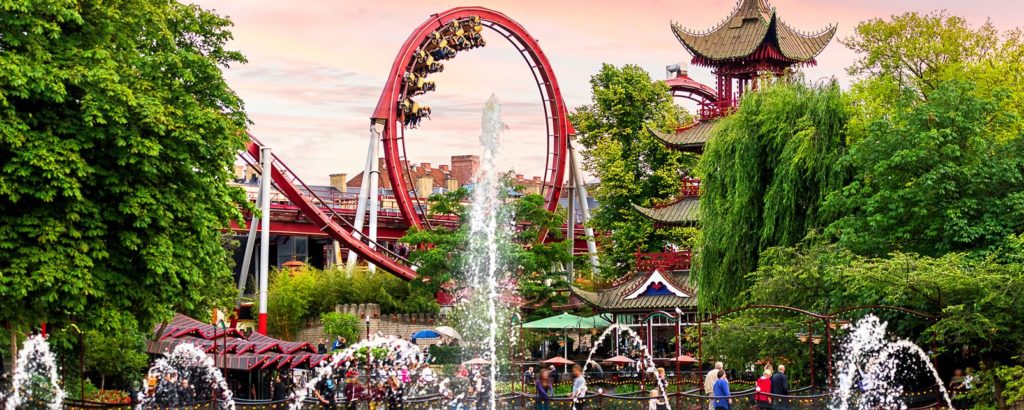 Tivoli Gardens a Copenaghen