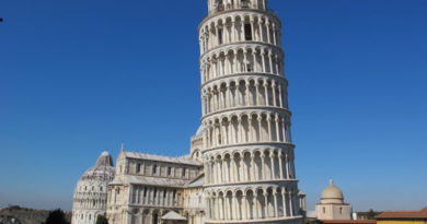 bellissima immagine della torre pendente