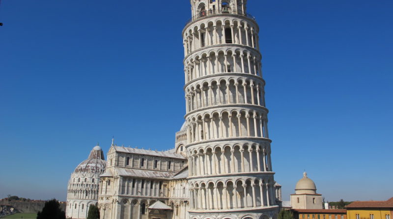 bellissima immagine della torre pendente