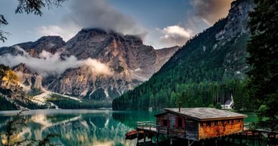 Lago in inverno