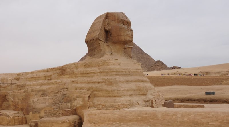 La sfinge in Egitto