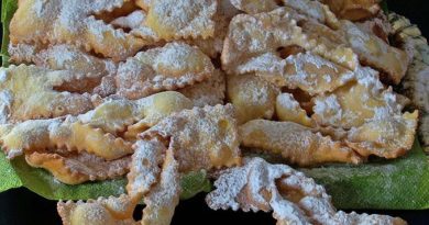 Chiacchiere, tipico dolce di carnevale