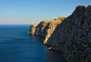 Paesaggio dal punto più alto dell'isola di Maiorca