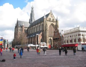 Cattedrale Grote Kerk a Haarlem in Olanda