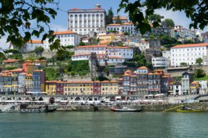 Quartiere di Ribeira a Porto