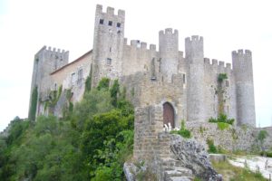 Castello medievale di Obidos in Portogallo