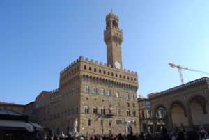 Palazzo vecchio a Firenze