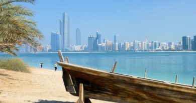 Dubai vista da una delle sue spiagge