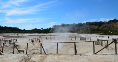 Solfatara di Pozzuoli, una delle maggiori attrattive turistiche della città