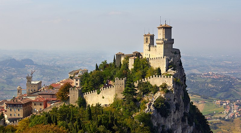 Vista di San Marino fonte Wilipedia