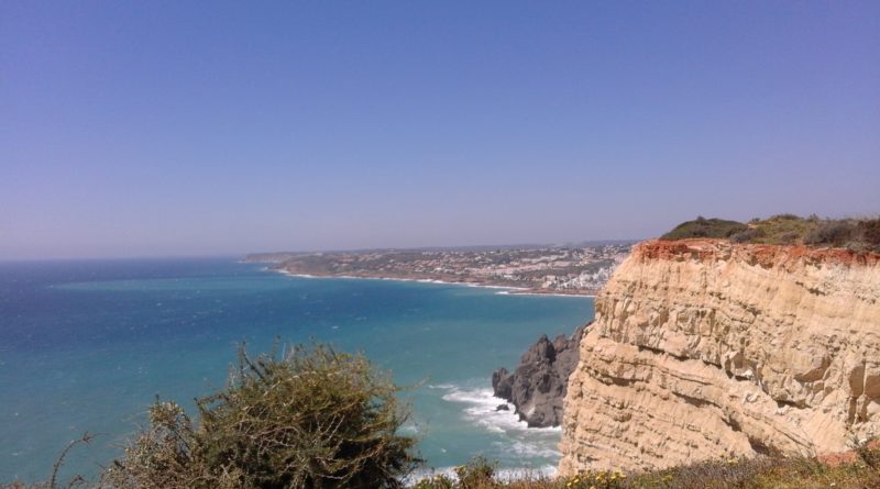 Paesaggio della costa di Algarve, regione del Portogallo