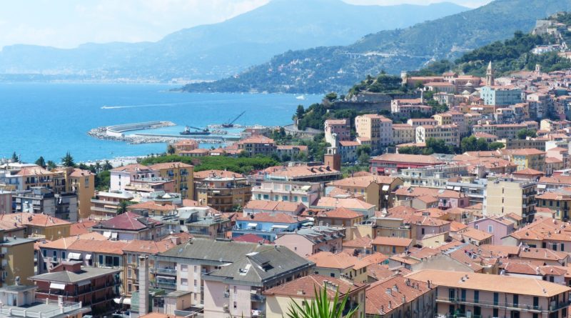 Panorama della costa ligure