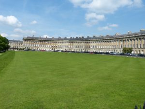 Royal Crescent il famoso complesso residenziale di Bath 