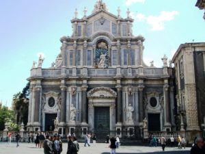 Facciata esterna della Chiesa di Sant'Agata