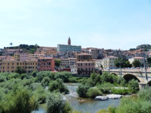 Panorama del centro storico di Imperia