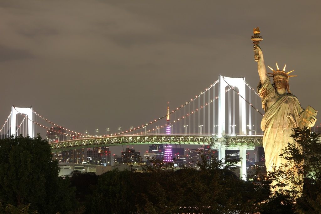 rainbow bridge ad odaiba