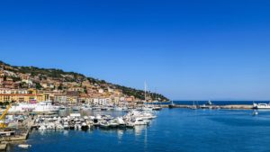 Paesaggio del porto di Porto Santo Stefano