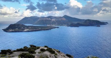 Panorama dell'arcipelago delle Eolie