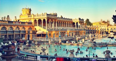Le terme all'aperto più grandi del mondo a Budapest