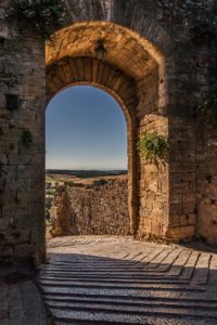 Porta d'ingresso a Monteriggioni