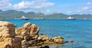 Spiaggia della Costa Smeralda in Sardegna