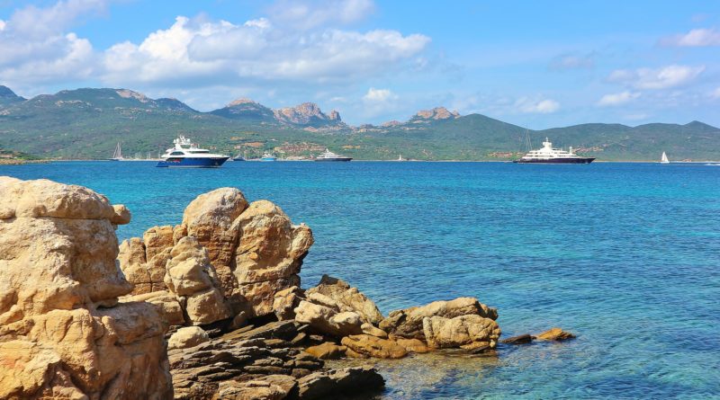 Spiaggia della Costa Smeralda in Sardegna