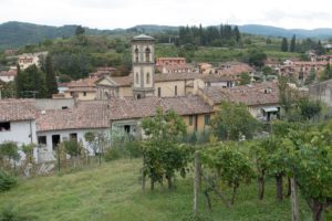 Paesaggio a Grave in Chianti, Toscana