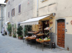 Negozio tipico a Castellina in chianti