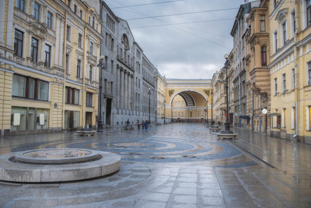La Prospettiva di Nevskij tra i luoghi di interesse di San Pietroburgo