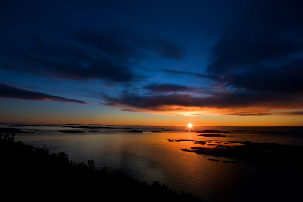 Il fiordo di Oslo in Norvegia