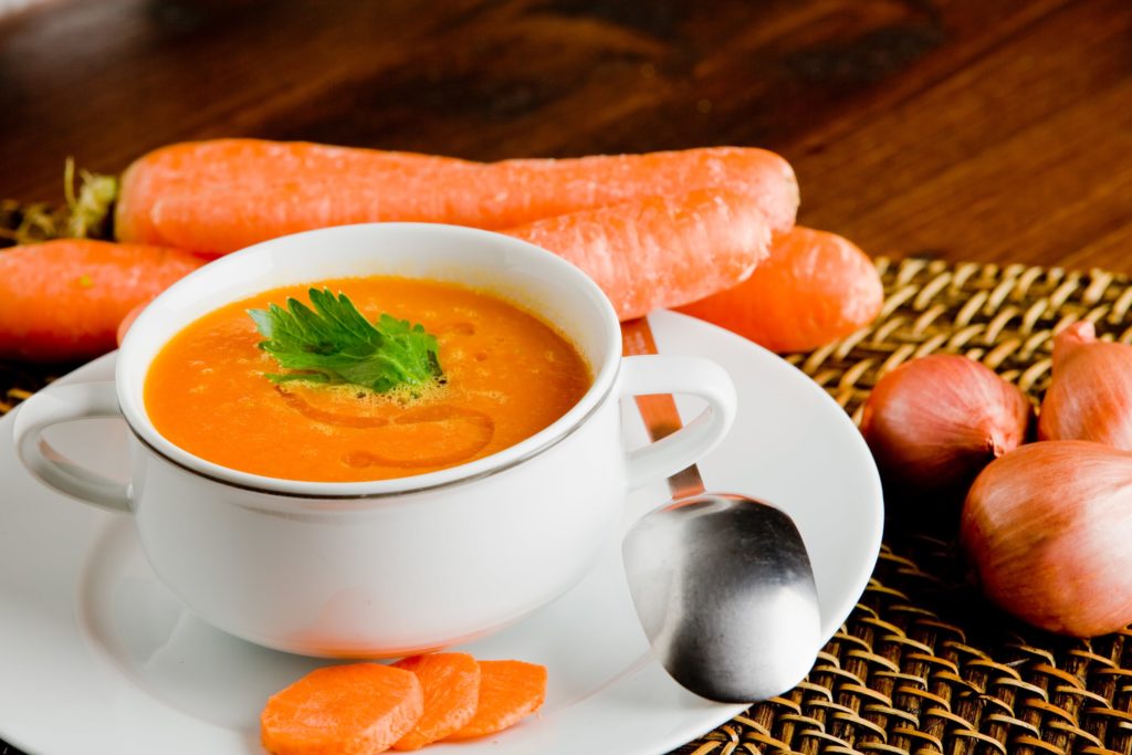 ricetta detox a base di carote