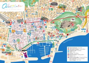 Mappa di Alicante